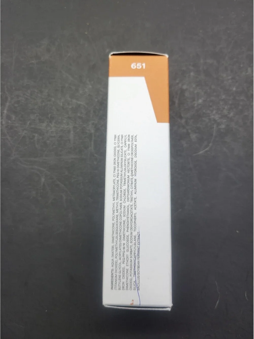 3INA The 24H Foundation # 651 (Sand Beige) Full Size 30 mL / 1.01 oz  *NIB*